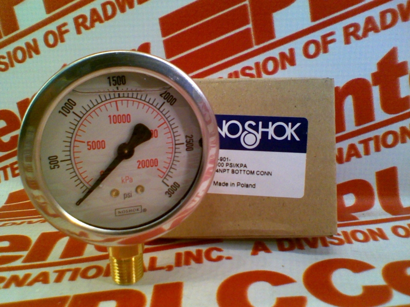 NOSHOK 25-901-3000-PSI/KPA
