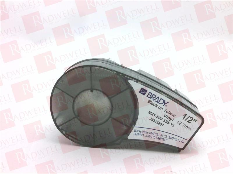 BRADY M21-500-595-YL