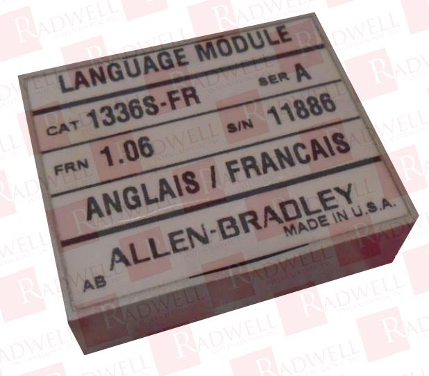 ALLEN BRADLEY 1336S-FR