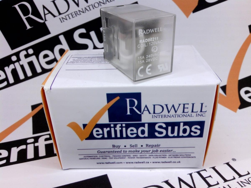 RADWELL VERIFIED SUBSTITUTE LY1-AC110/120-SUB