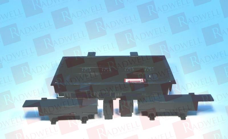 FLUSH BOX, 2 MODULE HOLDER, SPACERS, PLASTIC, BLACK