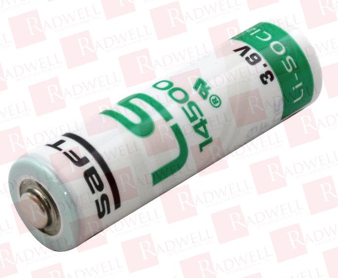 LITHIUM BATTERY, 3.6V, AA, 2600MAH, BUTTON TOP BATTERY