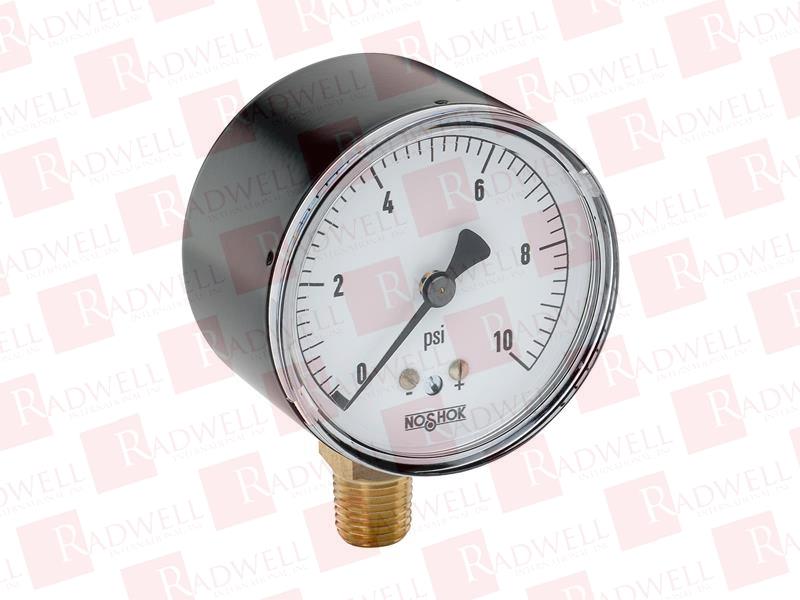 NOSHOK 25-200-30-INH2O-VAC