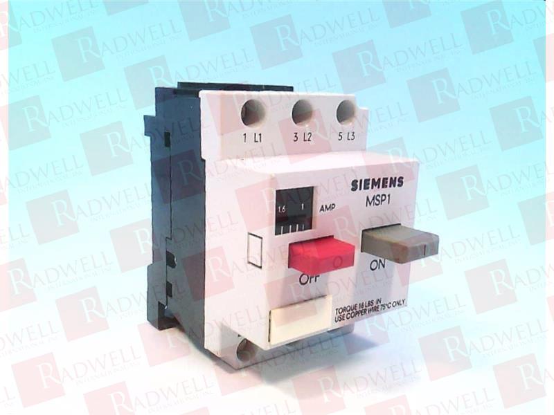 SIEMENS MSP10F
