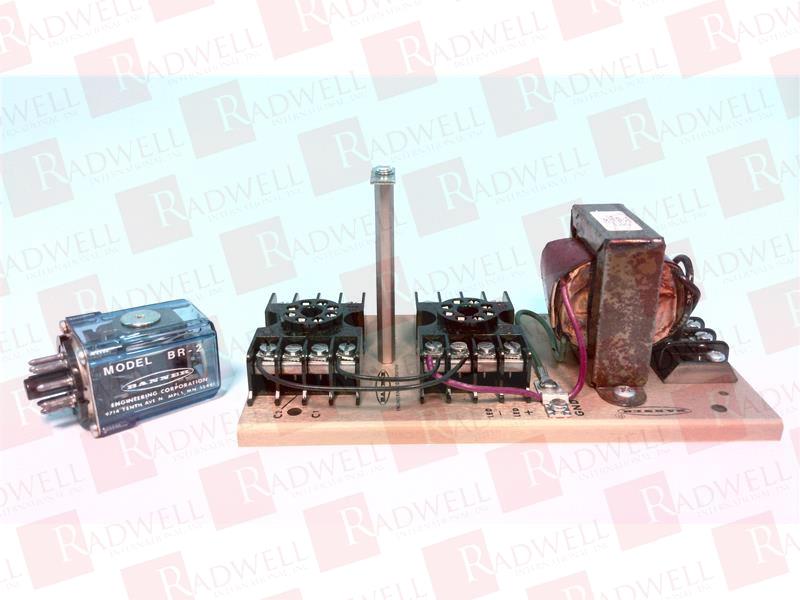 MRB
 
PHOTOELECTRIC CHASSIS BASE W/ RELAY BR-2
FACTORY WARRANTY MAY NOT APPLY.    