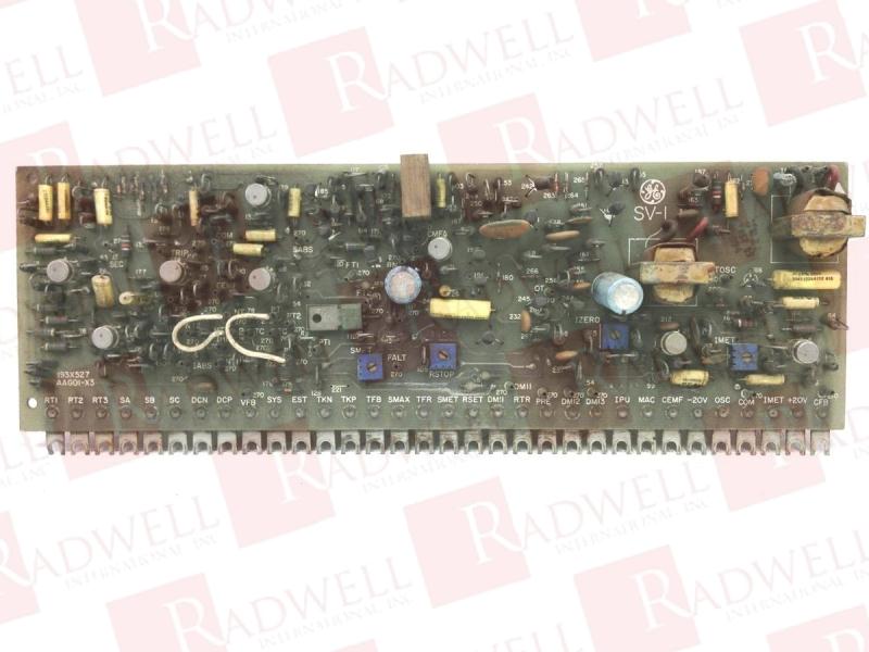 GENERAL ELECTRIC 193X-527AA-G01
