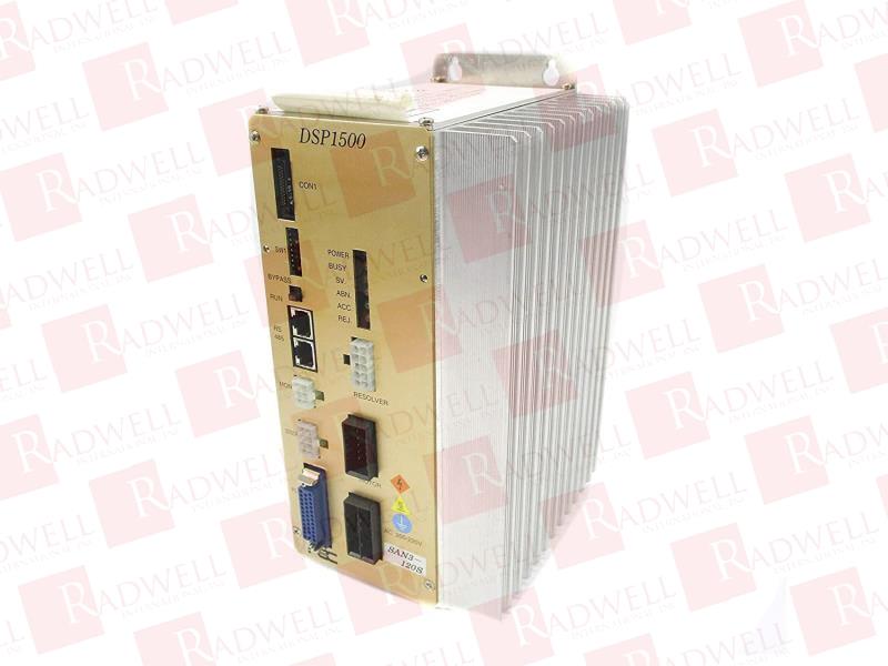  , SERVO DRIVE, DSP1500 SERIES, 3-PHASE, 180-242 VAC INPUT POWER, 50/60 HZ, 1500/3000 WATT MAX POWER OUTPUT, 8-32 SCRE3W MOUNTING