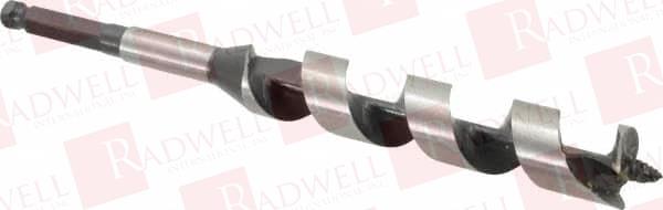 13/16 INCH, 3/8 INCH DIAM STRAIGHT SHANK, 7-7/8 INCH OVERALL LENGTH WITH 5 INCH TWIST, DUAL AUGER BIT SCREW POINT, CARBON STEEL, OXIDE COATED, SINGLE CUTTING EDGE, EXTENDABLE