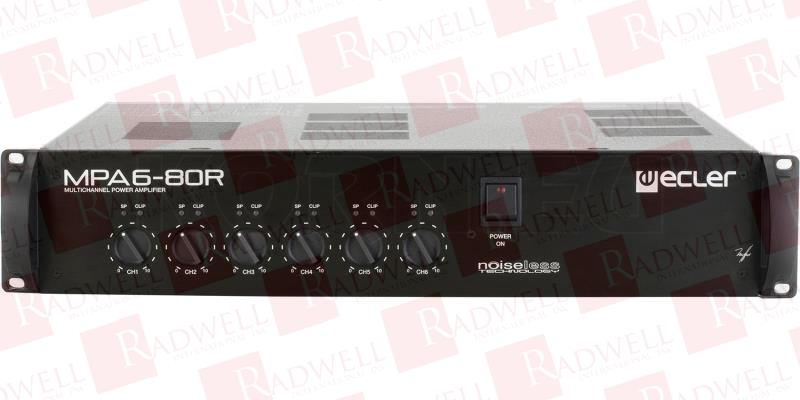  , MULTICHANNEL AMPLIFIER, 220 V, 20 HZ, 2 ANALOGUE AUDIO INPUT, 6 POWERED AUDIO OUTPUT, SIGNAL PRESENCE