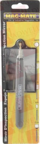 32-3/4" OAL, RECTANGULAR GLASS INSPECTION MIRROR 3-1/2" LONG, 2-1/2" WIDE, 7-1/4" COLLAPSED LENGTH, TELESCOPING