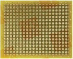 PCB, PROTOTYPE BOARD, FR4; BOARD TYPE:PROTOTYPE BOARD; BOARD MATERIAL:EPOXY GLASS COMPOSITE; HOLE DIAMETER:0.939MM; EXTERNAL HEIGHT:127MM; EXTERNAL WIDTH:101.6MM; BOARD THICKNESS:1.575MM; PI ...