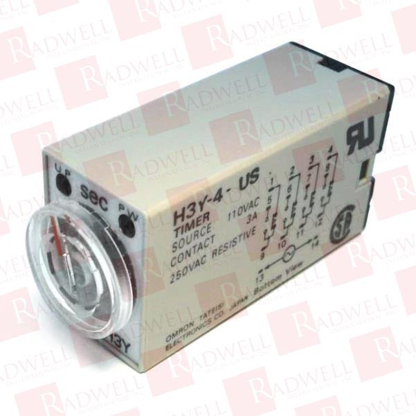 OMRON H3Y-4-US AC110 10S