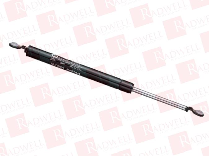  , GAS DAMPER, TYPE A, FIXED, CARBON STEEL ROD, 10 MM DIAMETER