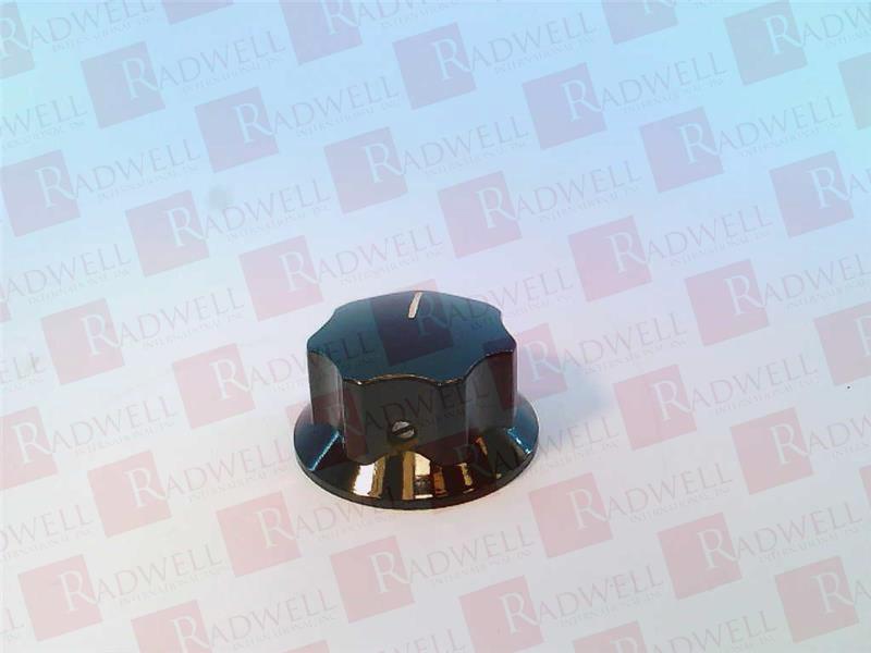 FINGER GRIP KNOB, ROUND SHAFT, INCLUDES SLOTTED SET SCREW, 6.35MM