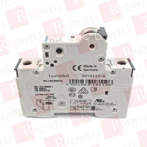 SIEMENS 5SY4110-6