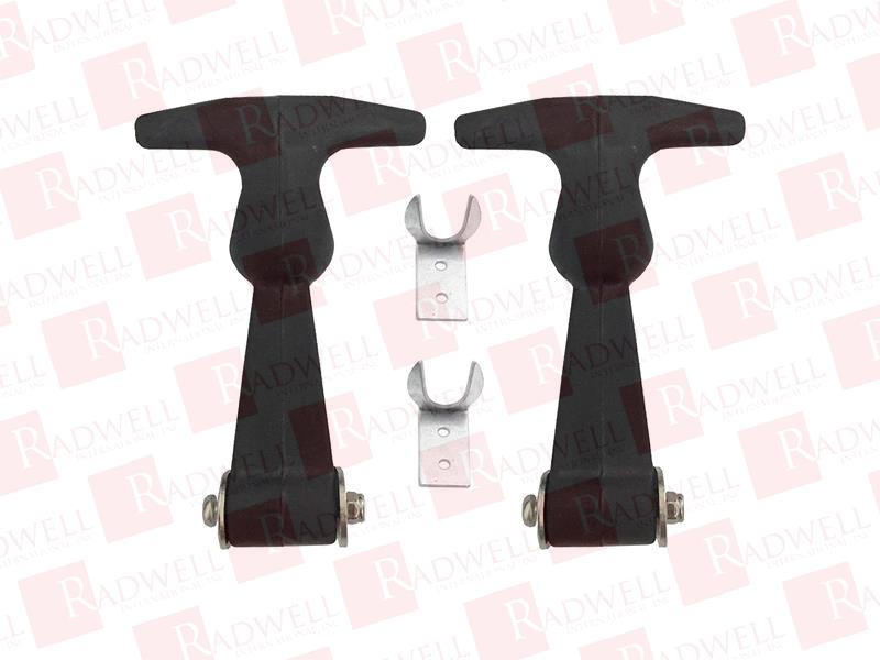 DRAW LATCHES, T-HANDLE, 2 PCS, 4.7", RUBBER FLEXIBLE, HEAVY DUTY PREMIUM, SUS304, STAINLESS STEEL