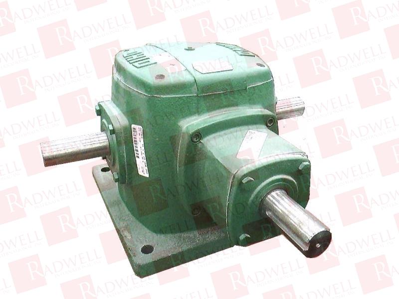 BEVEL GEAR REDUCER, 1:2 RATIO,