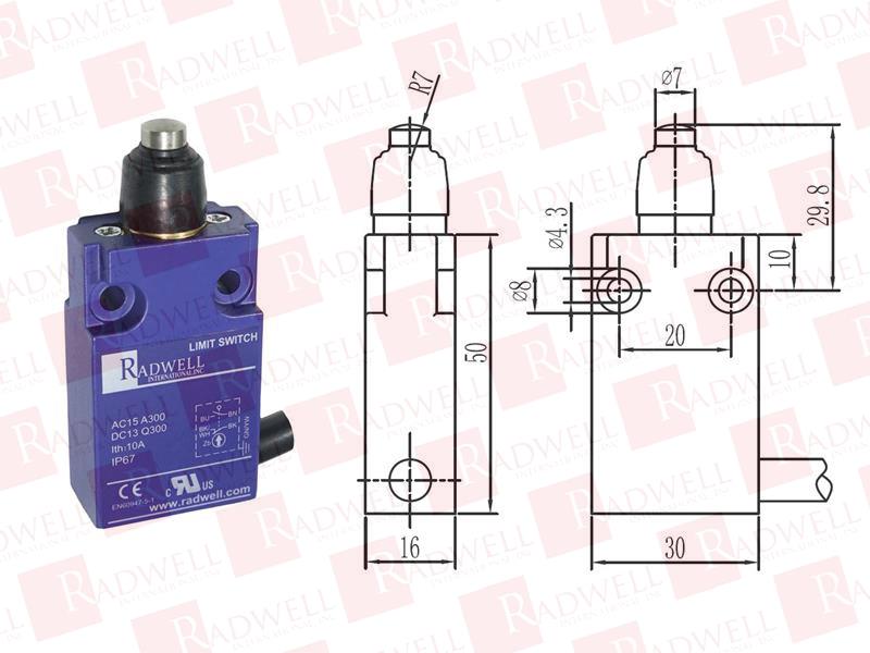 RADWELL VERIFIED SUBSTITUTE NGCMA10AX01M-SUB