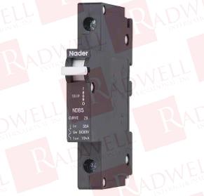 CIRCUIT BREAKER, HYDRAULIC MAGNETIC, 10 AMP, SINGLE POLE, 240 VAC, MEDIUM TRIP CURVE, DIN RAIL