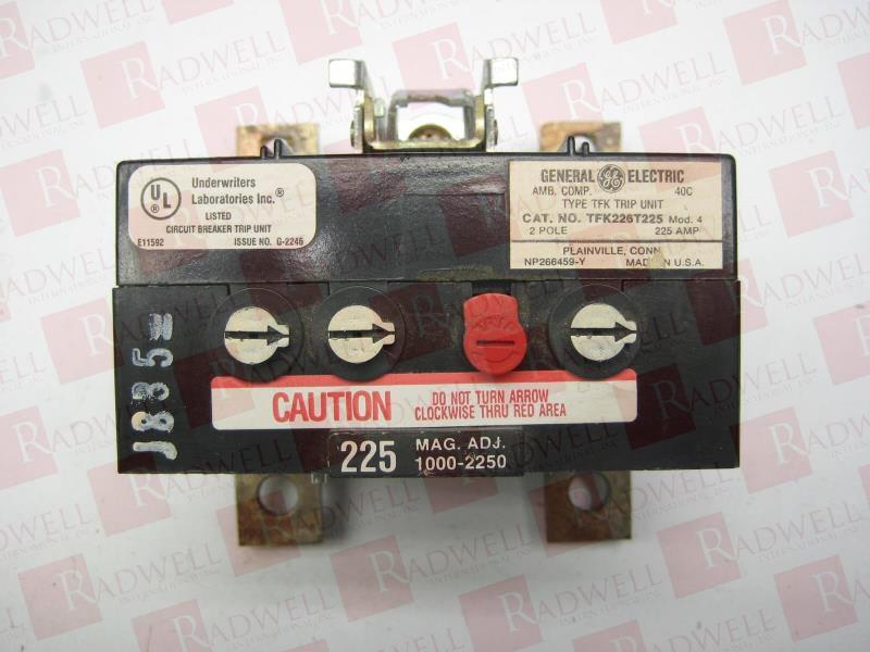 GENERAL ELECTRIC TFK226T225