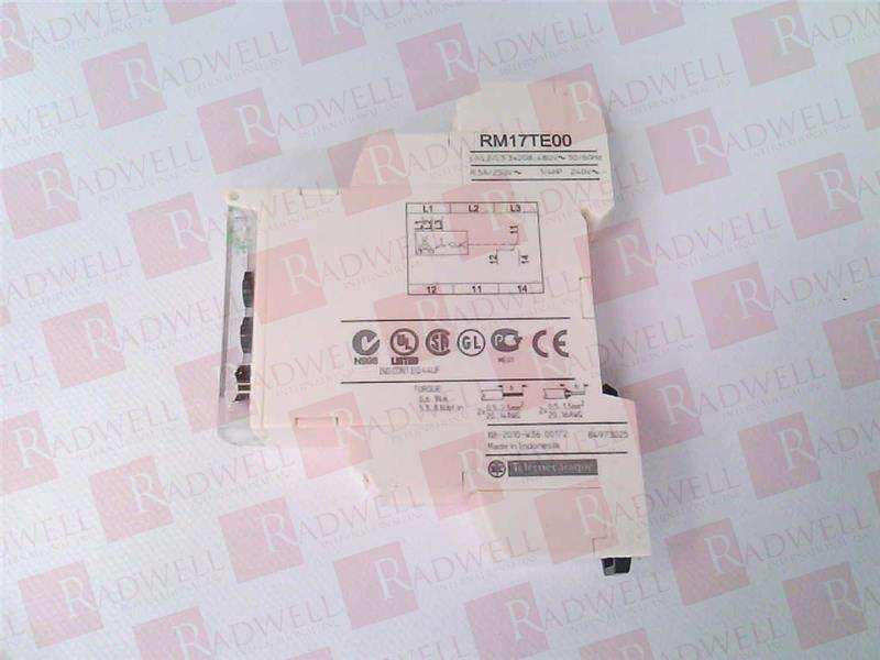 SCHNEIDER ELECTRIC RM17TE00