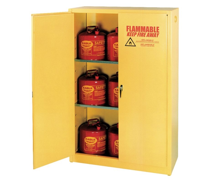 FLAMMABLE SAFETY CABINET 45GALLLON YELLOW