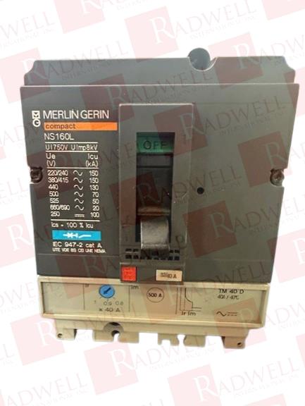 SCHNEIDER ELECTRIC NS160L-TM40D-3P