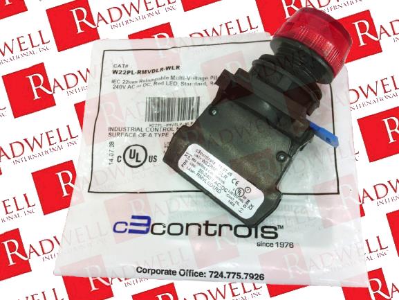 C3 CONTROLS W22PL-MVDLW-WLR