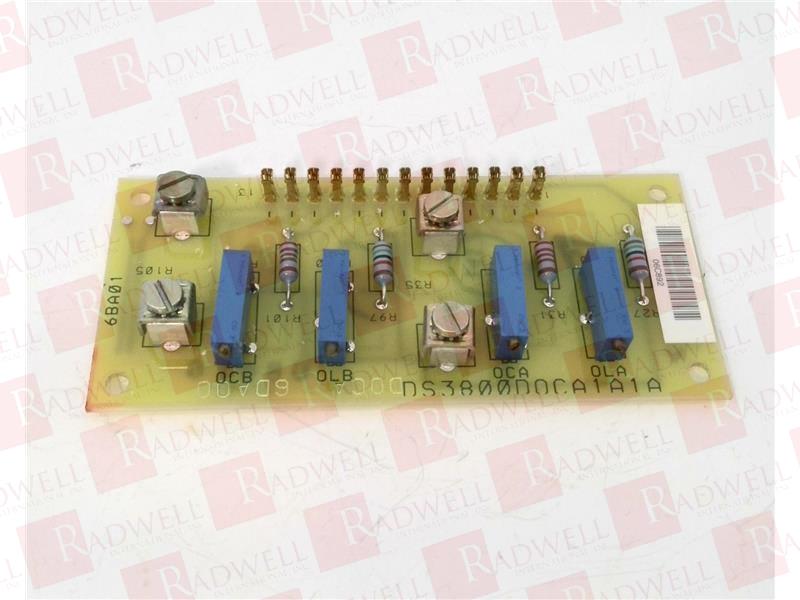 GENERAL ELECTRIC DS3800C1A1A