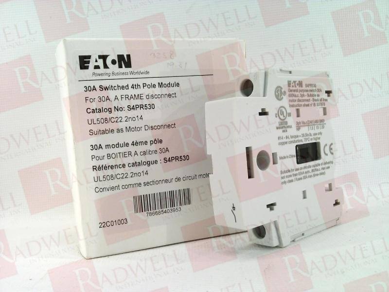 EATON CORPORATION S4PR530