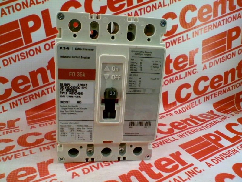 EATON CORPORATION FD3030VL