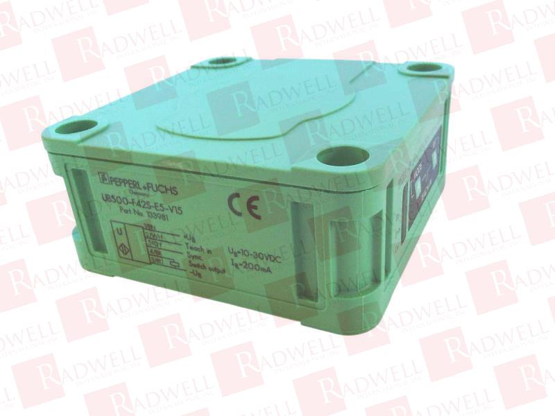 PEPPERL & FUCHS UB500-F42S-E5-V15