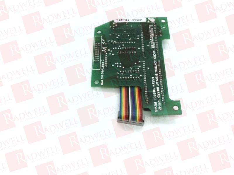  , MICRO CONTROL DISPLAY BOARD, 12 MHZ