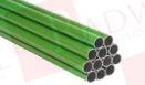 GREEN ALUMINUM PIPE (19FT 8INCH) EACH50MM OD, PIPE SIZE 2"