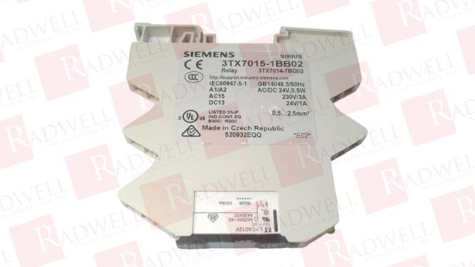 SIEMENS 3TX7015-1BB02
