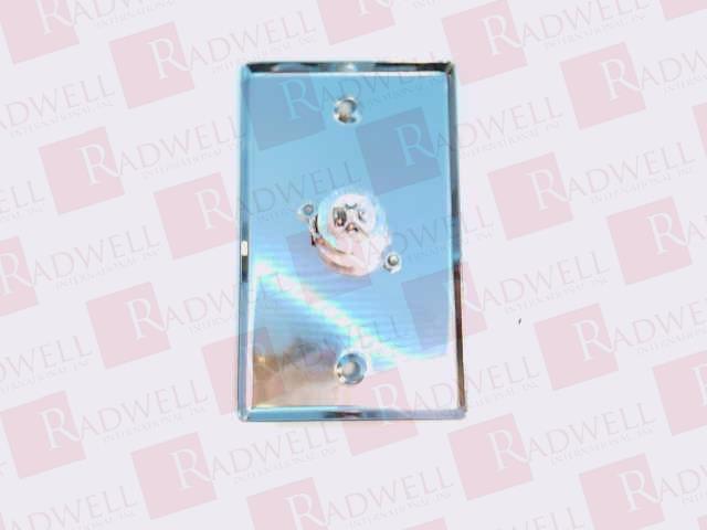 STEEL PLATE, SINGLE, XLR FEMALE