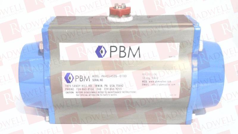 PBM VALVE PAVCL453S-0100