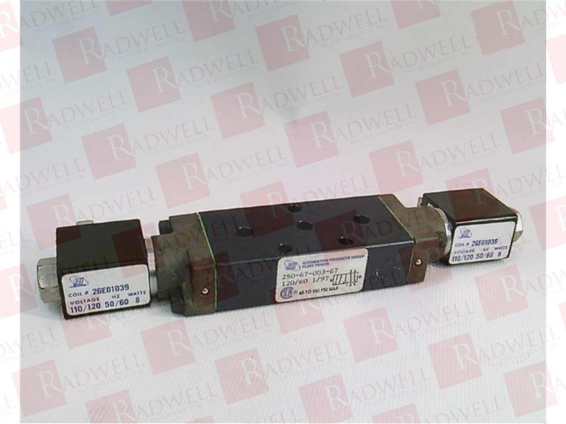 AUTOMATION PRODUCTS 250-67-003-67