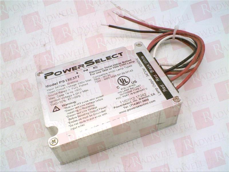 POWER SELECT BALLASTS PS13E37T