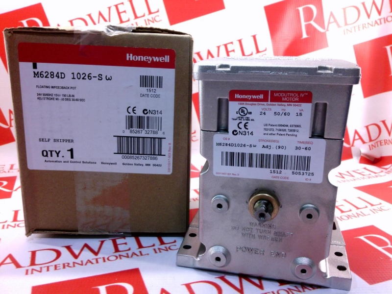 HONEYWELL M6284D1026