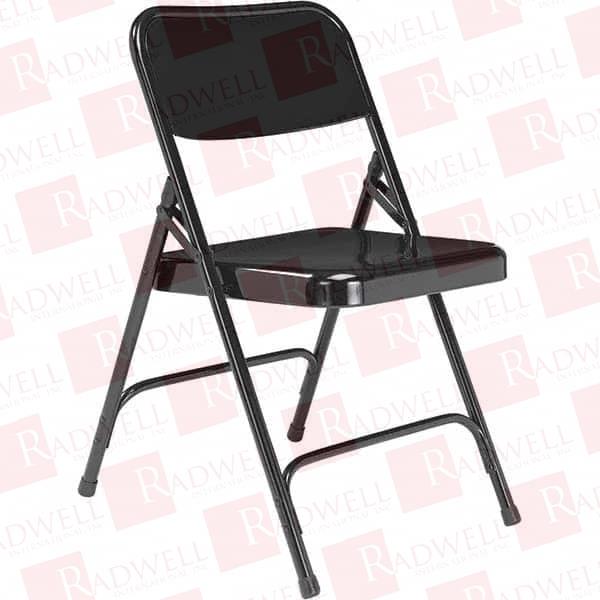 PACK OF (4), 18-1/4" WIDE X 20-1/4" DEEP X 29-1/2" HIGH, STEEL STANDARD FOLDING CHAIRS BLACK