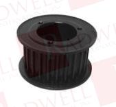 PULLEY, 56 TEETH, HDT / 8 MM TEETH, FOR 30 MM BELT WIDTH, BLACK OXIDE FINISH, CAST IRON BODY / STEEL FLANGE