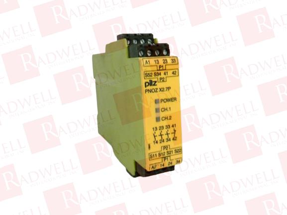 PILZ PNOZX2.7P24-240VAC/DC3N/O1N/C