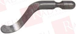 B25C RIGHT-HANDED CARBIDE DEBURRING SWIVEL BLADE USE ON HOLE EDGE & STRAIGHT EDGE SURFACES, ADJUSTABLE