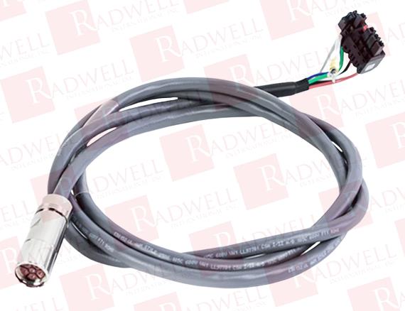 MOTOR POWER CABLE, 6 POSITION M23 DIN CONNECTOR, FOR 1FX SERVO MOTOR