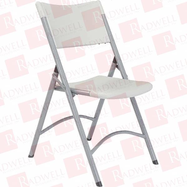 PACK OF (4) 18" WIDE X 16-5/8" DEEP X 32" HIGH, MOLDED RESIN FOLDING CHAIRS GRAY