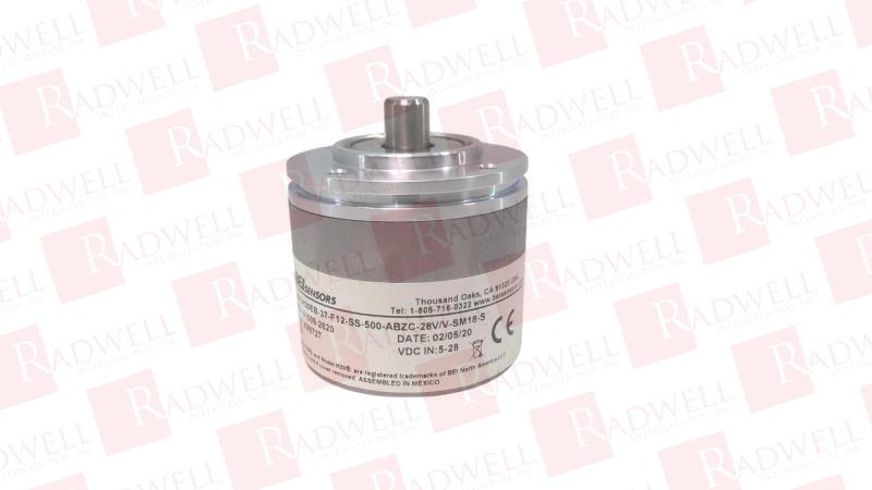 BEI SENSORS H20EB-37-F12-SS-500-ABZC-28V/V-SM18-S