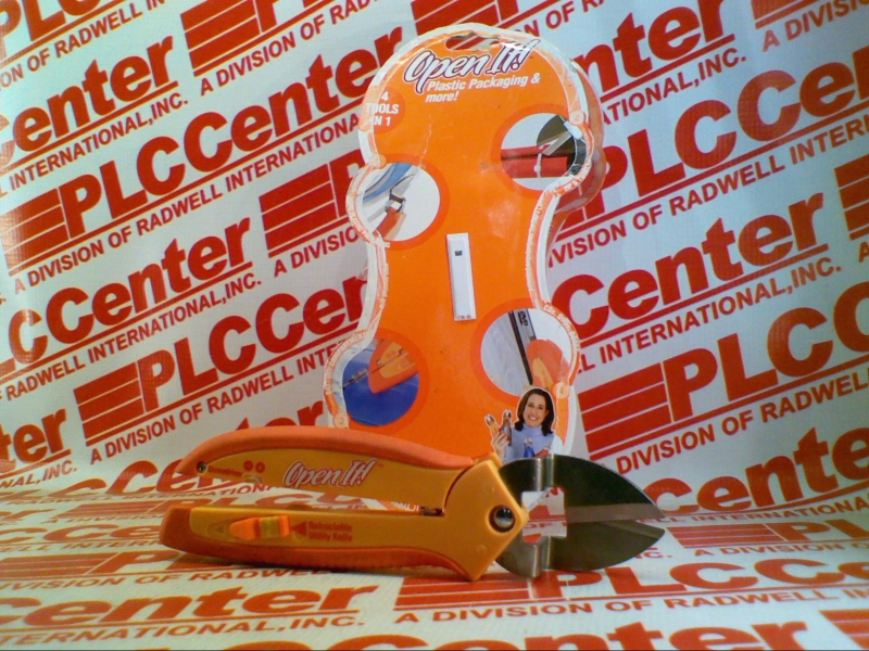 PLASTIC PACKAGING CUTTER/SCREW DRIVER 4 TOOLS IN 1