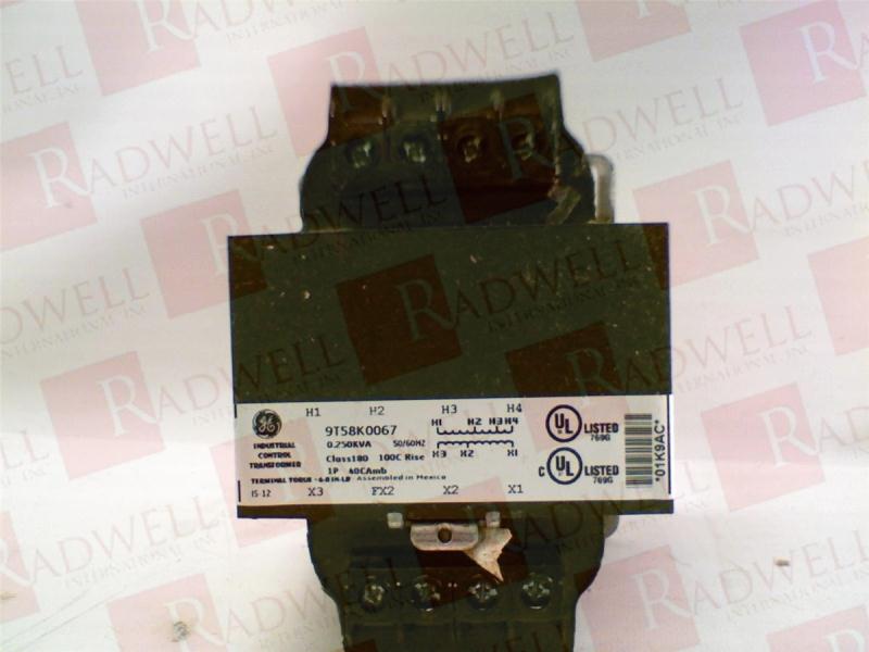 GENERAL ELECTRIC 9T58K0067