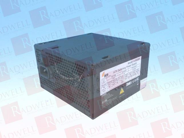  , POWER SUPPLY, 5 AMP INPUT, 230 VAC INPUT, 50/60 HZ INPUT, 500 W OUTPUT